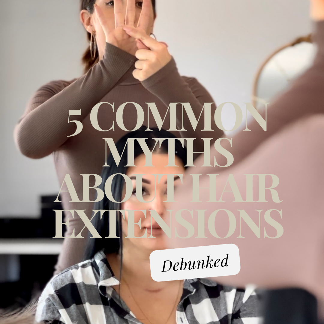 5 Common Myths About Hair Extensions Debunked – Blu Smart Tools